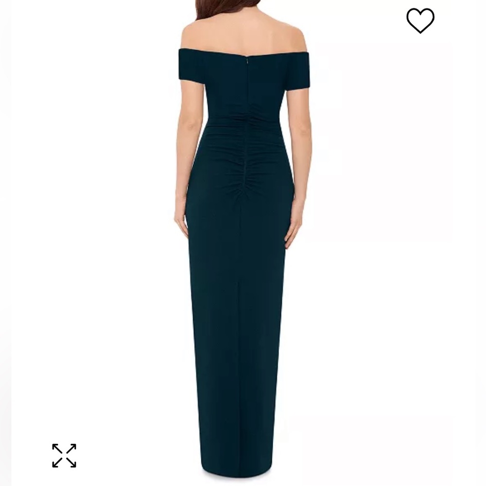 Off the shoulder gown